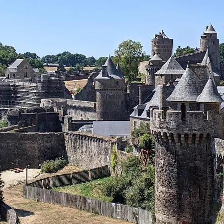 Pamphilienne Vue Mont Saint Michel Et Campagne Normande Dom wakacyjny Courtils